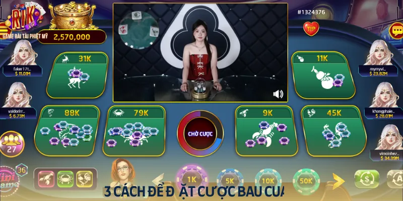 3 cách để đặt cược bầu cua hiệu quả hơn