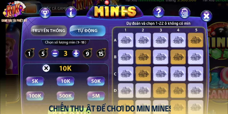 Các chiến thuật để chơi dò mìn Mines