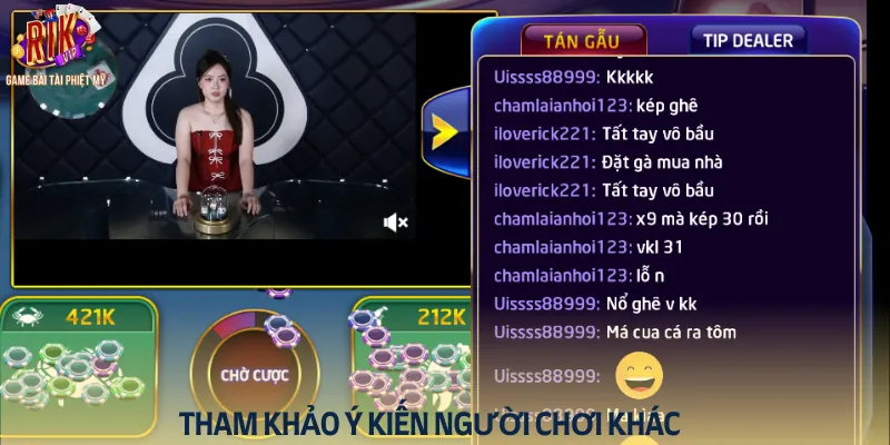 Mẹo chơi bầu cua tôm cá online - Tham khảo ý kiến